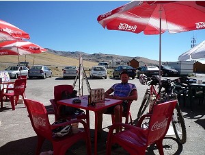 Pause bei den Apr�s-Buden