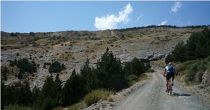Querung zum Einstieg des Trails