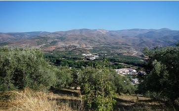 Blick zur�ck auf Fondon und Benecid