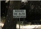 Aquas de alta monta�a