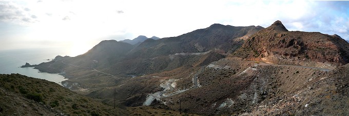 Blick Richtung Cabo de Gata