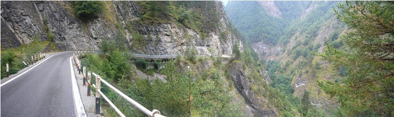 Die Elva-Schlucht
