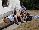 Brotzeitpause bei Madonna del Colletto