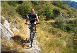 Am Hang entlang zum Passo Muratone